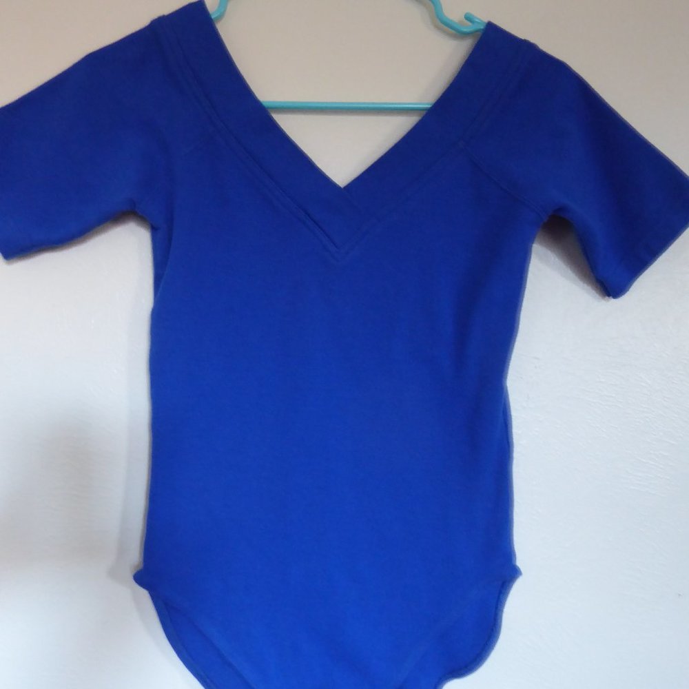 Royal Blue Bodysuit by Sostanza - Small